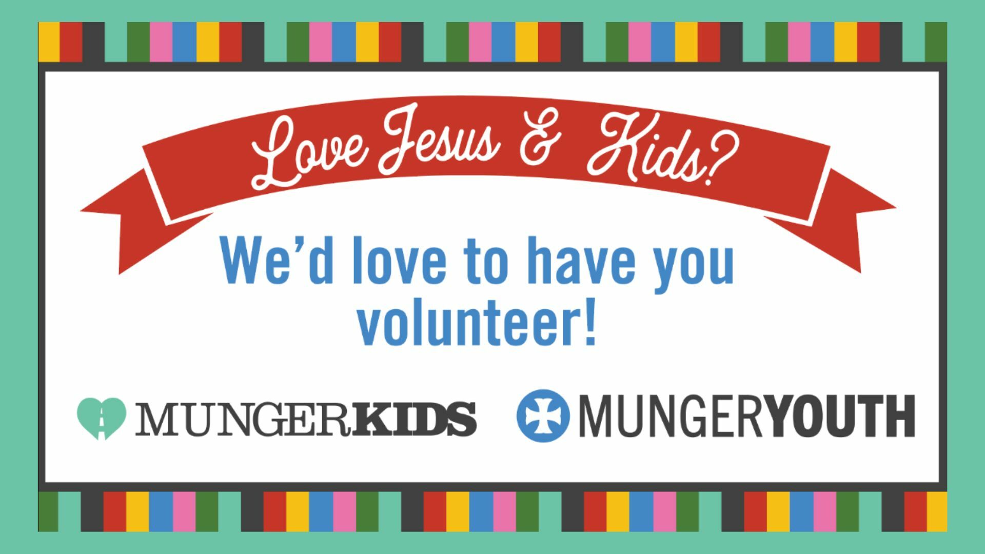 Munger Kids Volunteer